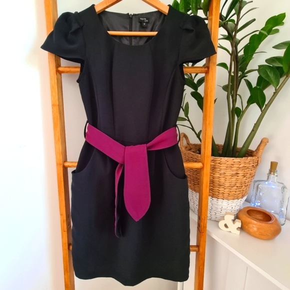 Tokito City Size 8 Elegant Black Short Dress - Picture 4 of 9